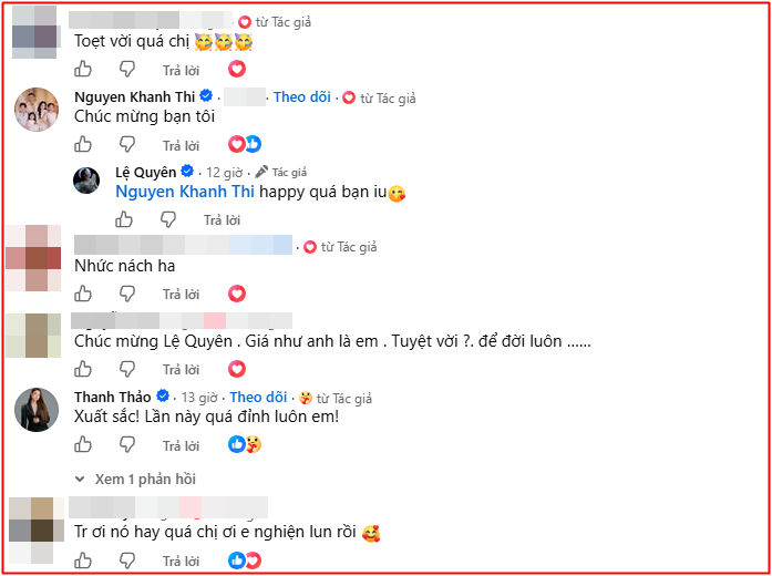Khánh Thi chúc mừng Lệ Quyên có tin vui lớn ở tuổi 45 Ảnh 4