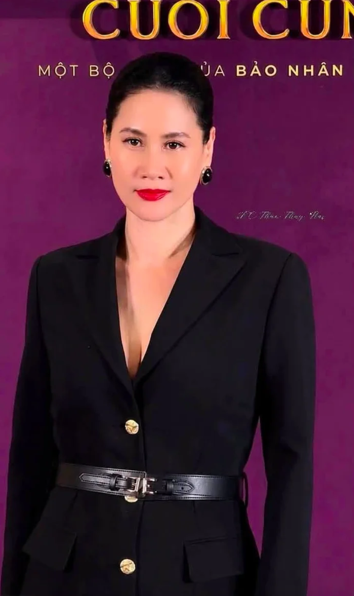 Thân Thúy Hà đảm nhận vai Agnès, chị gái của Nam Phương Hoàng hậu. Ảnh: NSX