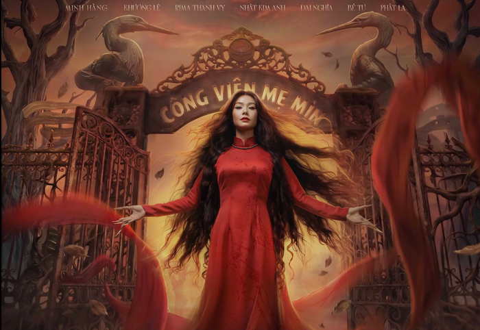 Minh Hằng trong first look poster Mẹ Mìn. Ảnh: NSX
