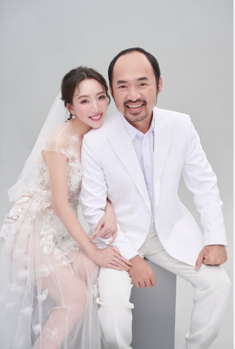 Tiến Luật và Thu Trang.