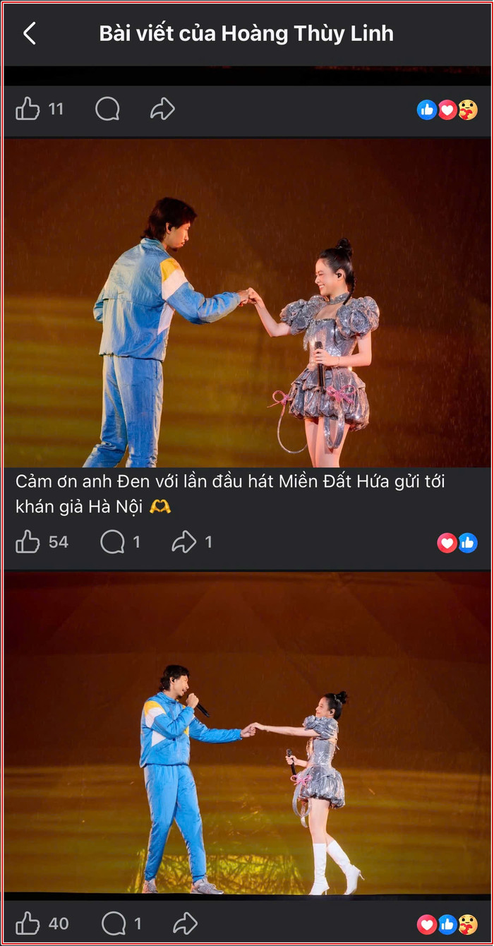 Hoàng Thùy Linh bày tỏ hạnh phúc sau khi công khai cùng Đen Vâu Ảnh 5
