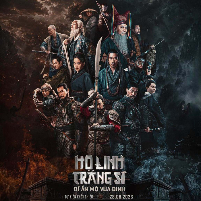 Hộ Linh Tráng Sĩ: Bí ẩn mộ Vua Đinh nhanh chóng tạo được sức hút đáng chú ý và cạnh tranh trực tiếp với những tác phẩm quốc tế đang có mặt tại rạp.&nbsp;