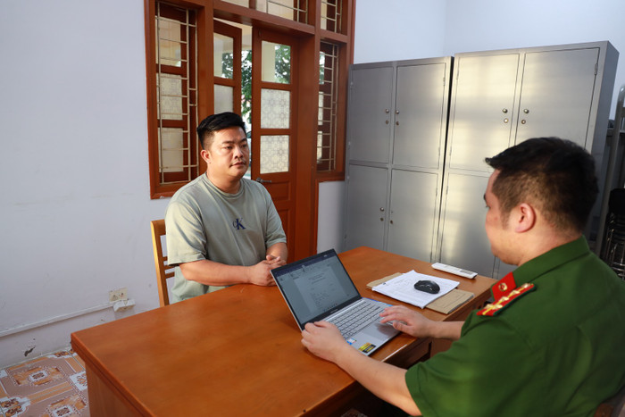 Bị can Vũ Hoàng Hải (tên thường gọi Hải SAPA TV).&nbsp;