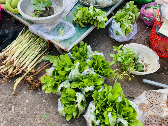 Những hình ảnh giản dị, đẹp mắt ở chợ quê xứ Nghệ. Ảnh: Nguyễn Thị Thùy Linh/Group Yêu Bếp