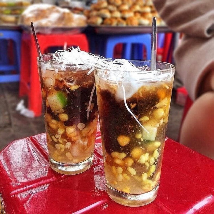 Những mĩ vị ở chợ quê Nghệ An. Ảnh: Sưu tầm