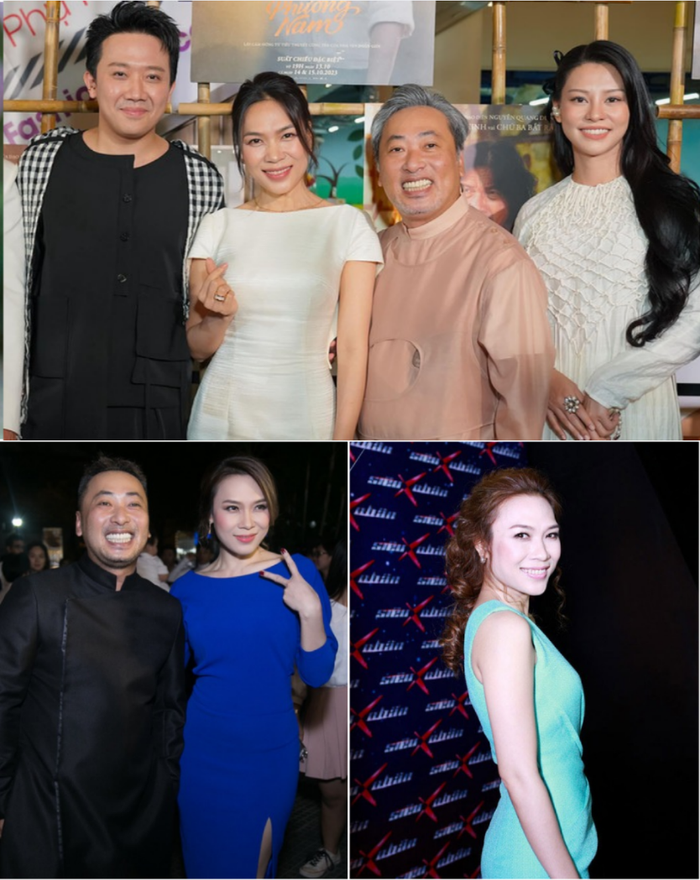 Mỹ Tâm từng nhiều lần xuất hiện tại các buổi công chiếu phim của Nguyễn Quang Dũng để ủng hộ người anh thân thiết.
