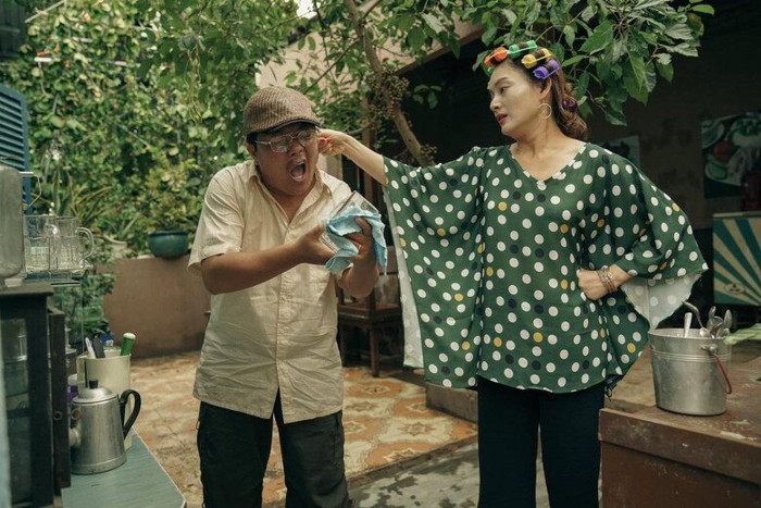 Lan Phương đảm nhận vai thím Ánh, vợ của Tư Phú (Hoàng Mèo).&nbsp;