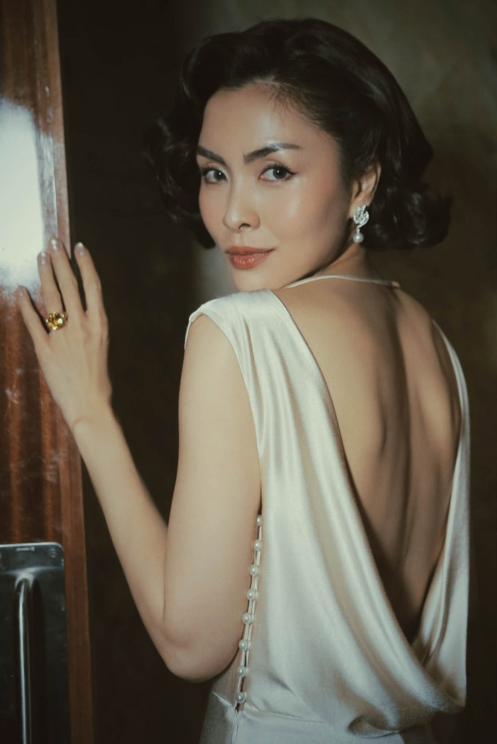 Nhan sắc cuốn hút của Tăng Thanh Hà.