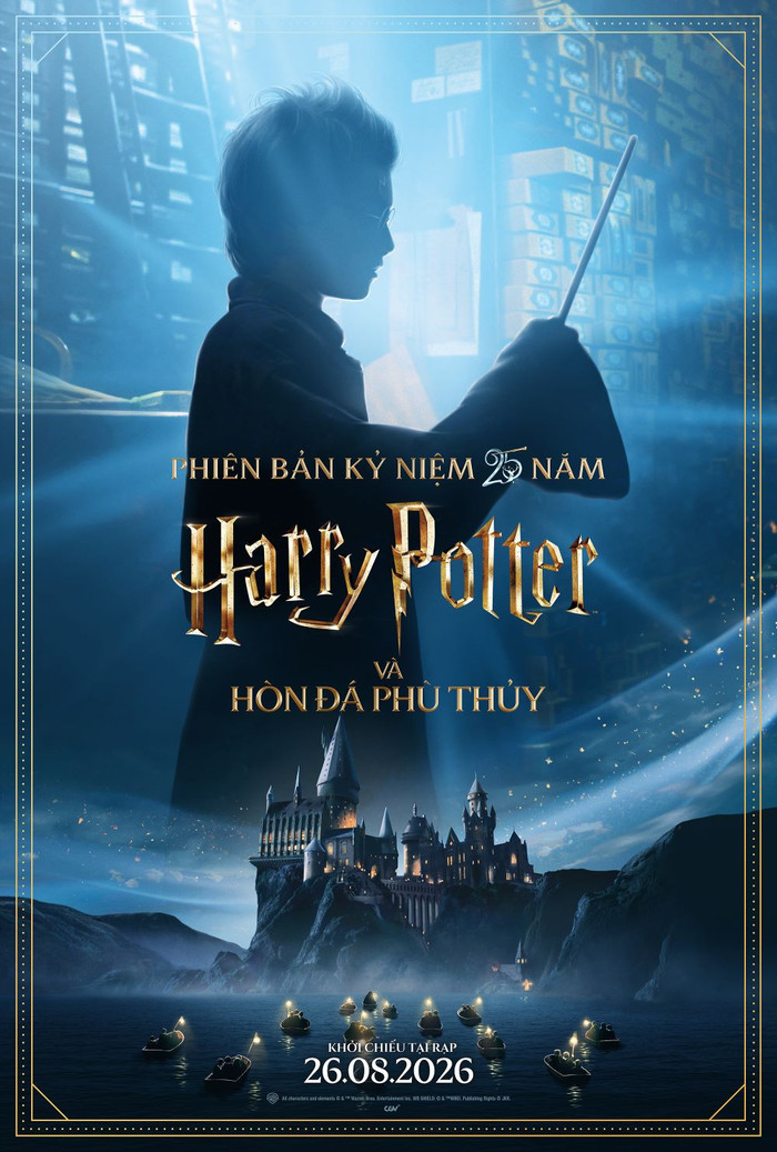 Sau 25 năm kể từ lần đầu ra mắt, Harry Potter và Hòn Đá Phù Thủy tiếp tục chứng minh sức hút bền bỉ khi trở lại màn ảnh rộng Việt Nam.