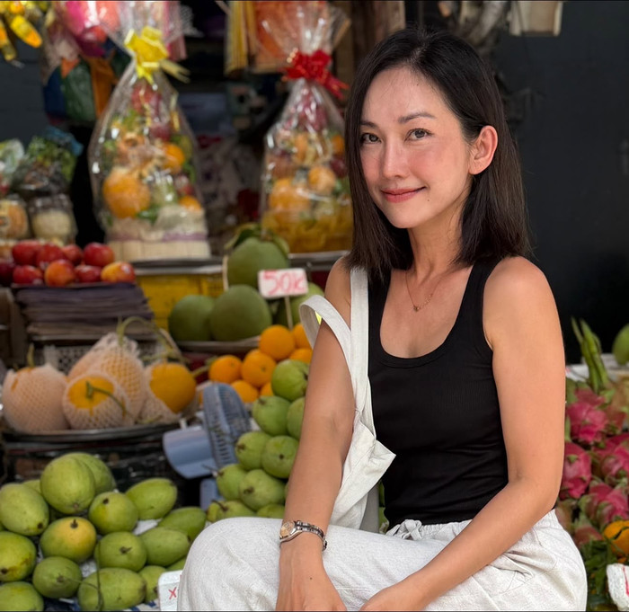Hành trình trở về giúp Kim Hiền đối diện với những ký ức đã qua bằng sự bình thản và lòng biết ơn. Ảnh: FBNV.