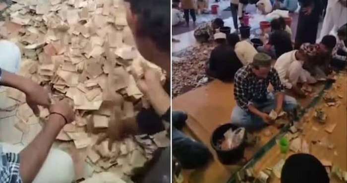 Cụ bà ăn xin qua đời, người dân mở cửa nhà thì phát hiện hơn 30 túi chứa đầy tiền mặt Ảnh 2