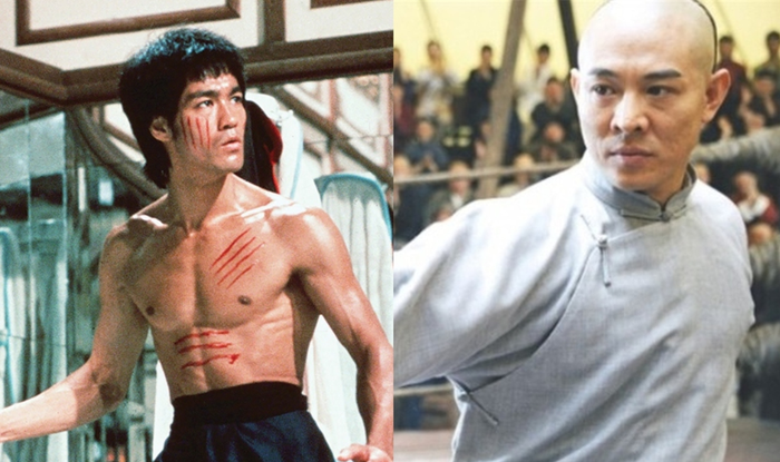 Một người mở đường cho Kung Fu bước ra thế giới, một người tiếp tục làm rạng danh võ thuật Trung Hoa trên màn ảnh. Ảnh: Weibo.