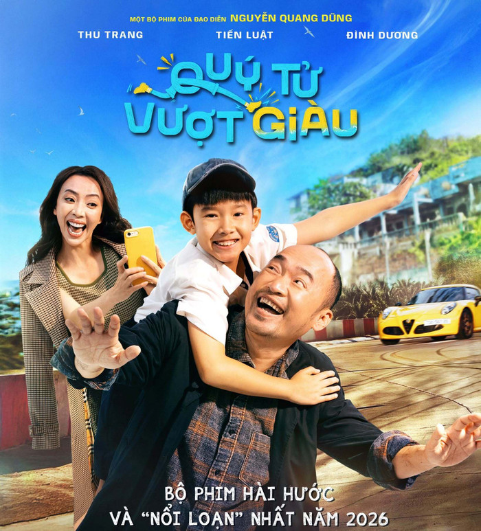 Quý Tử Vượt Giàu của Thu Trang và Tiến Luật có màn chào sân đáng chú ý trong ngày đầu chiếu sớm, cạnh tranh cùng loạt tác phẩm Việt và quốc tế.