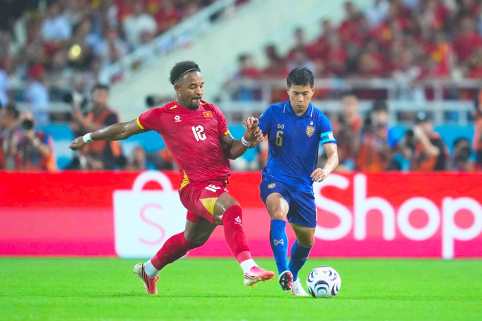 Việt Nam đánh bại Thái Lan để vô địch AFF Cup 2026. Ảnh: FAT