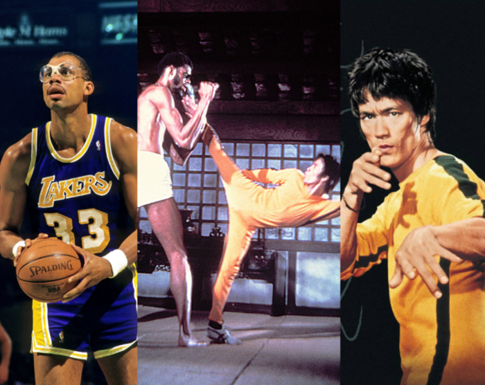 Màn đối đầu giữa Lý Tiểu Long và Kareem Abdul-Jabbar trong Tử Vong Du Hý trở thành một trong những cảnh chiến đấu đáng nhớ của điện ảnh võ thuật. Ảnh: Sohu.