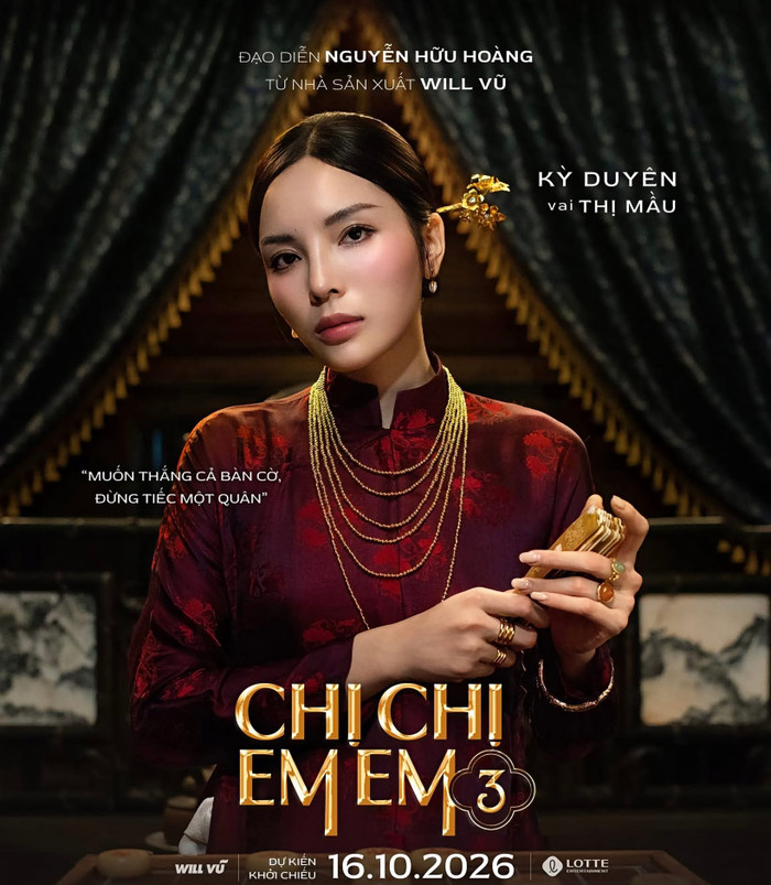 Kỳ Duyên hóa Thị Mầu trong Chị Chị Em Em 3. Ảnh: FBNV.