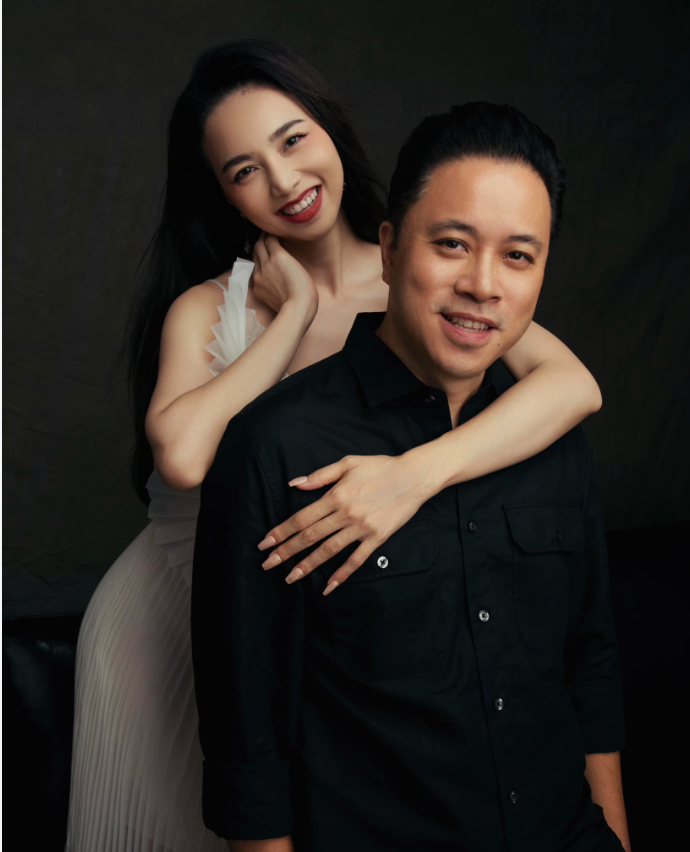Vợ chồng Victor Vũ - Đinh Ngọc Diệp.