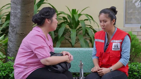 Mối duyên nghệ thuật nổi bật nhất giữa NSND Hồng Vân và Lê Phương đến từ Gạo nếp gạo tẻ.