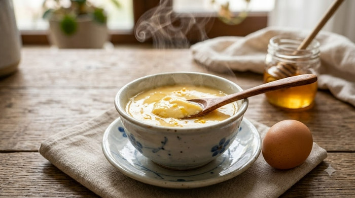 Món trứng đánh mật ong được Đình Bắc ăn liên tục một thời gian. Ảnh minh họa/Nguồn: Sức khỏe & Đời sống