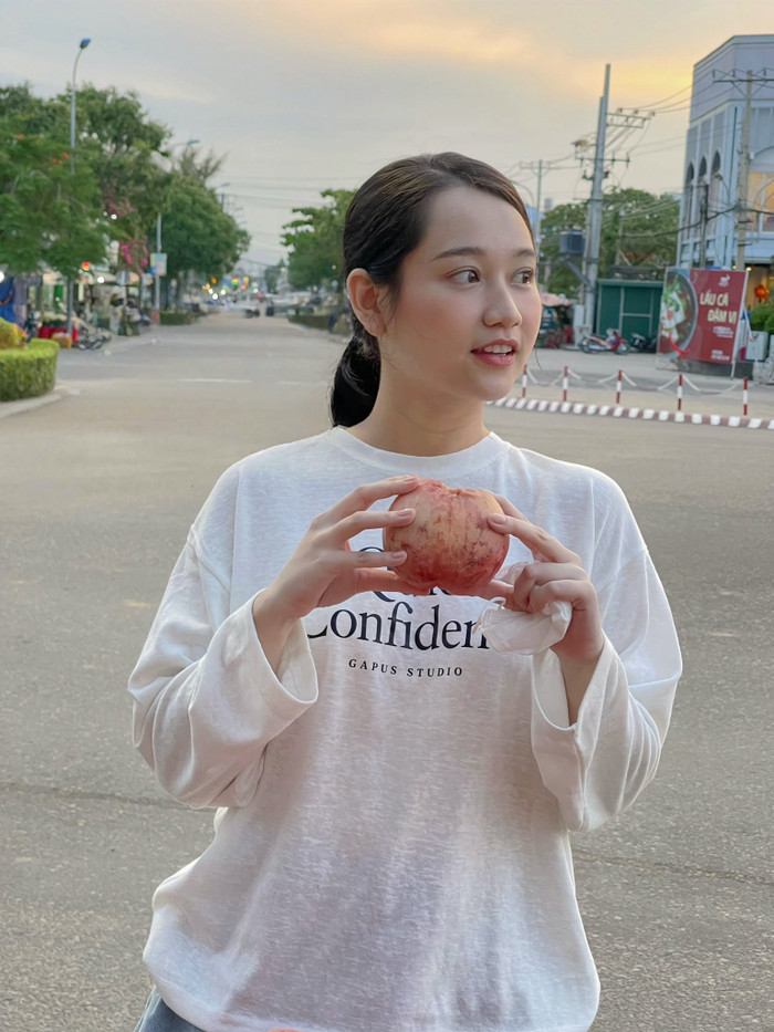 Sở hữu nét đẹp trong trẻo cùng khả năng diễn xuất tự nhiên, Trúc Anh từng tạo được dấu ấn qua nhiều dự án điện ảnh. Ảnh: FBNV