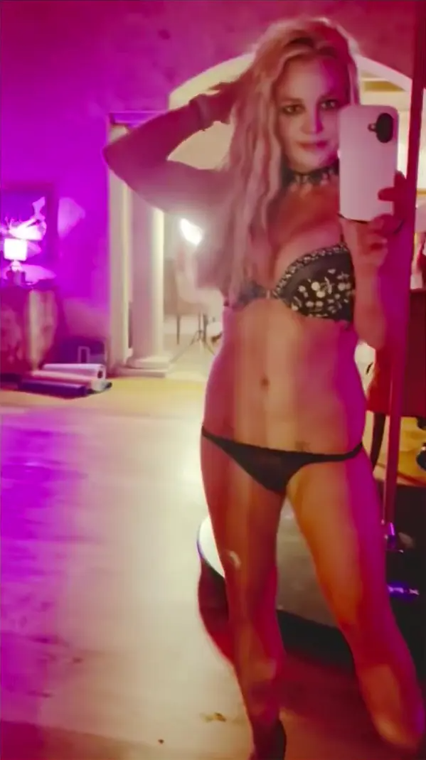 Hình ảnh được Britney Spears chia sẻ mới đây.