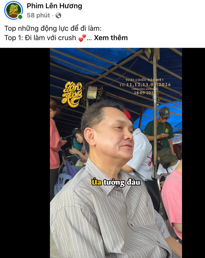 Hậu trường đầy hài hước của NSƯT Hữu Châu trong Lên Hương.&nbsp;