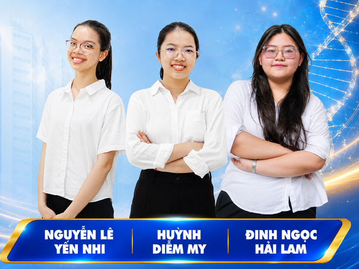 Ba thủ khoa khối B00 toàn quốc cùng đạt 30/30 là tân sinh viên ngành Y khoa - ĐH Y Dược TPHCM.&nbsp;