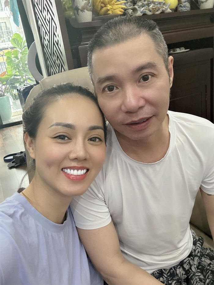 Ngọc Hà hài hước ví von chồng mình như một 'tiên ông không màng thế sự'.