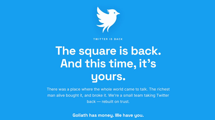 Twitter.now hiện mới có quy mô nhỏ và vẫn ở giai đoạn thử nghiệm với số lượng tài khoản hạn chế.