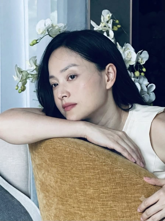 Sau khi ổn định cuộc sống, Lan Phương dành phần lớn thời gian chăm sóc hai con và xây dựng một môi trường sống bình yên cho gia đình nhỏ. Ảnh: FBNV.