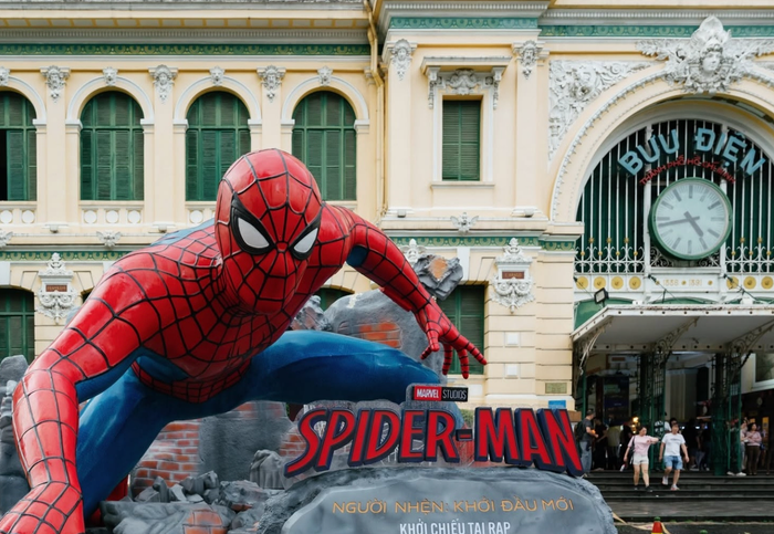 Hình ảnh Người Nhện phủ sóng rộng rãi. Ảnh: Spider-Man