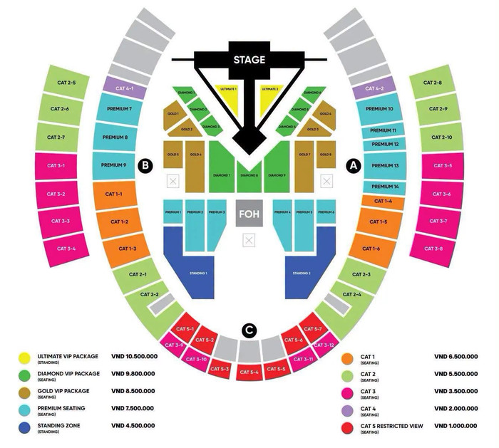 Chính thức công bố giá vé concert BIGBANG tại Hà Nội, cao nhất 10 triệu đồng Ảnh 2