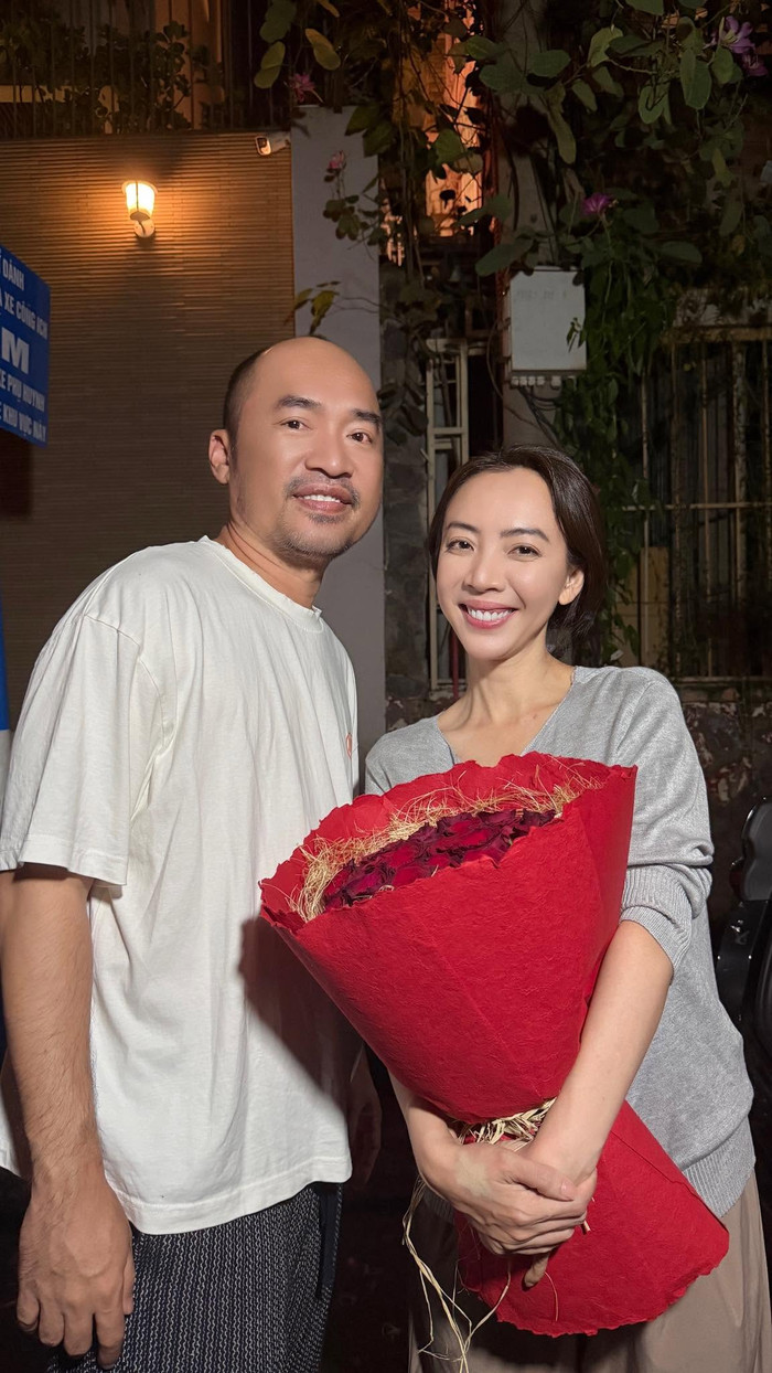 Thu Trang và Tiến Luật đã gắn bó với nhau hơn 15 năm. Ảnh: FBNV