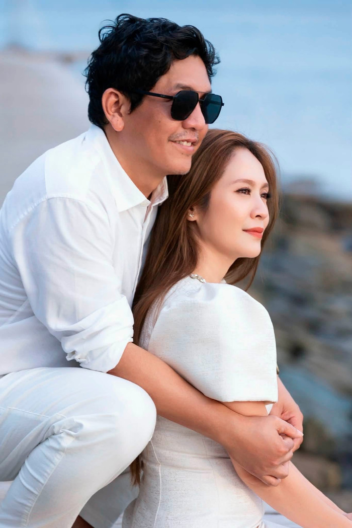 Thanh Thuý - Đức Thịnh là cặp vợ chồng nổi tiếng trong showbiz Việt. Ảnh: FBNV