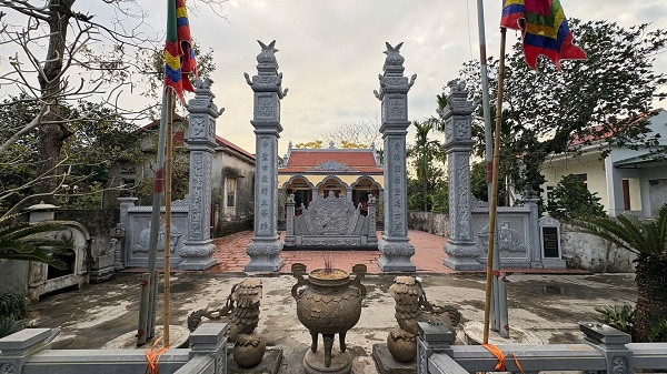 Nhà thờ họ Đào tọa lạc tại thôn Đông Trang, phường Nam Hoa Lư, tỉnh Ninh Bình. Ảnh: Du lịch Ninh Bình.com