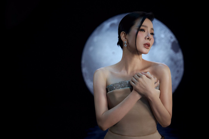 Hình ảnh Lệ Quyên trong teaser MV Giá như anh là em (Ảnh: FBNV).