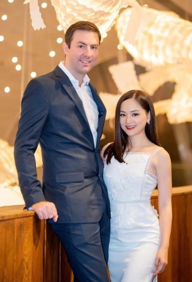 Lan Phương và chồng lúc còn bên nhau.&nbsp;