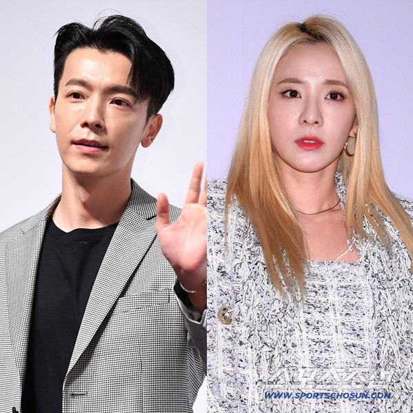 Donghae nhắc về tin đồn cho rằng anh và Sandara Park (2NE1) hẹn hò. (ảnh từ Sports Chosun)