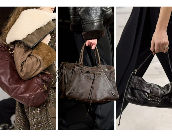 Sự trở lại của phong cách Y2K kéo theo làn sóng tìm kiếm những It-bag từng được yêu thích trong quá khứ. Ảnh: Getty Images, Launchmetrics