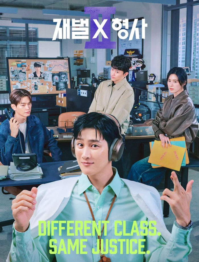 Bước sang nửa sau mùa 2, Flex x Cop 2 đạt rating 7,9%, mức cao nhất kể từ khi phần phim mới lên sóng. Ảnh: NSX