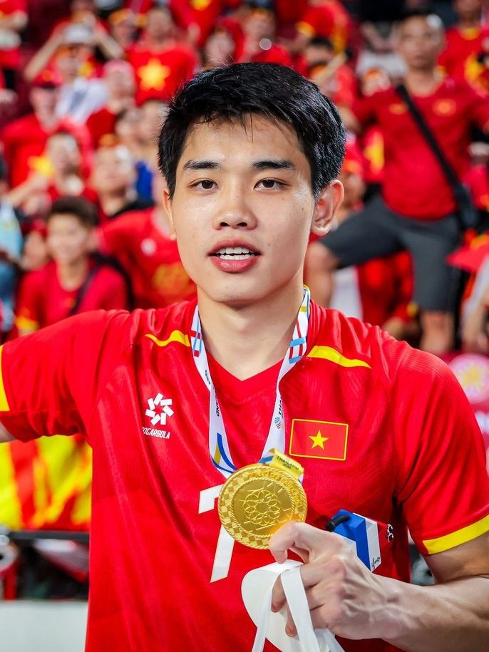 Tiền đạo Đình Bắc. Ảnh: VFF