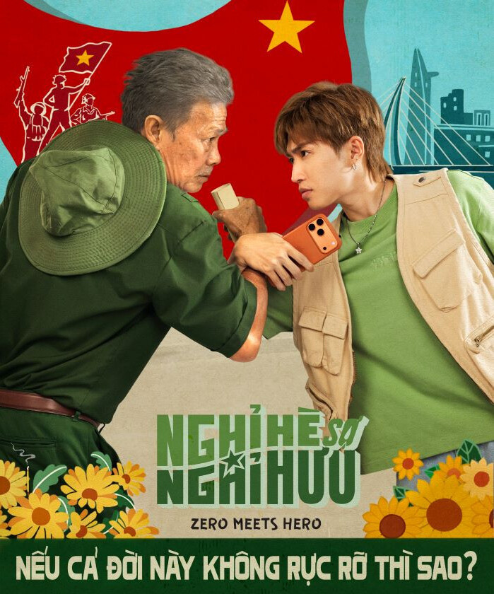 Nghỉ Hè Sợ Nghỉ Hưu đang có lợi thế lớn khi là phim Việt khởi chiếu chính thức sớm nhất trong đường đua dịp lễ năm nay.