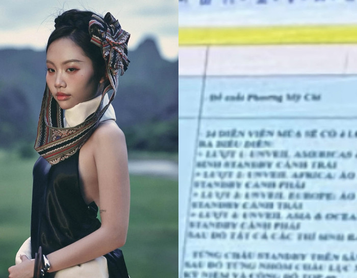 Nhiều khán giả soi ra chi tiết liên quan Phương Mỹ Chi từ story của nam vương Tuấn Ngọc về kế hoạch của Miss World.