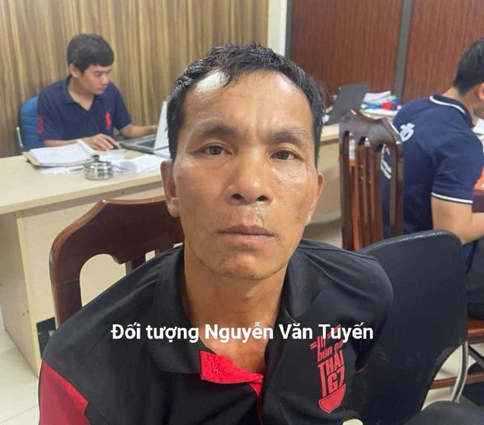 Đối tượng Nguyễn Văn Tuyến. Ảnh: Công an TP Hà Nội