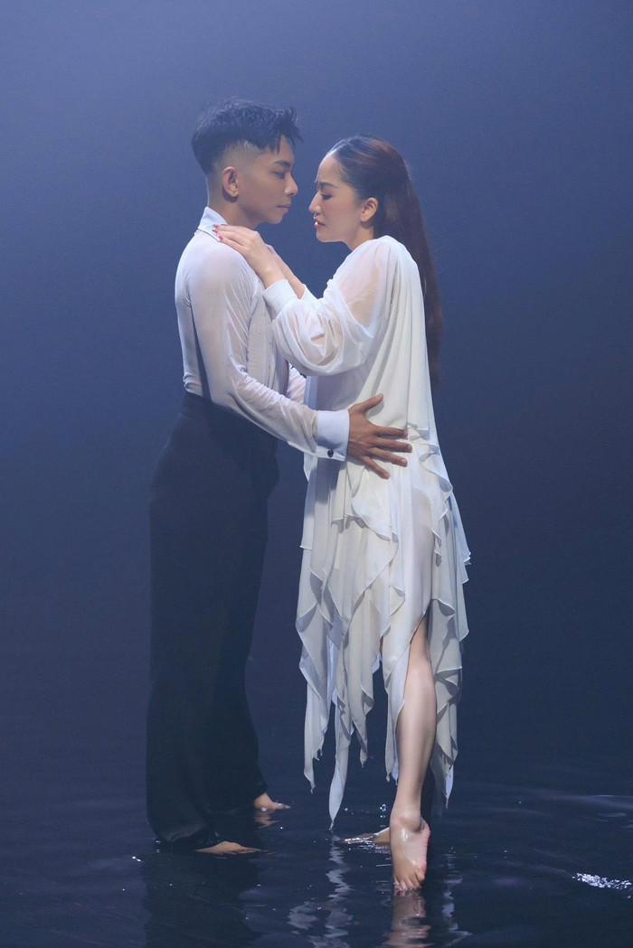 Khánh Thi và Phan Hiển là một trong những cặp đôi nổi tiếng của làng dancesport Việt Nam. Ảnh: FBNV