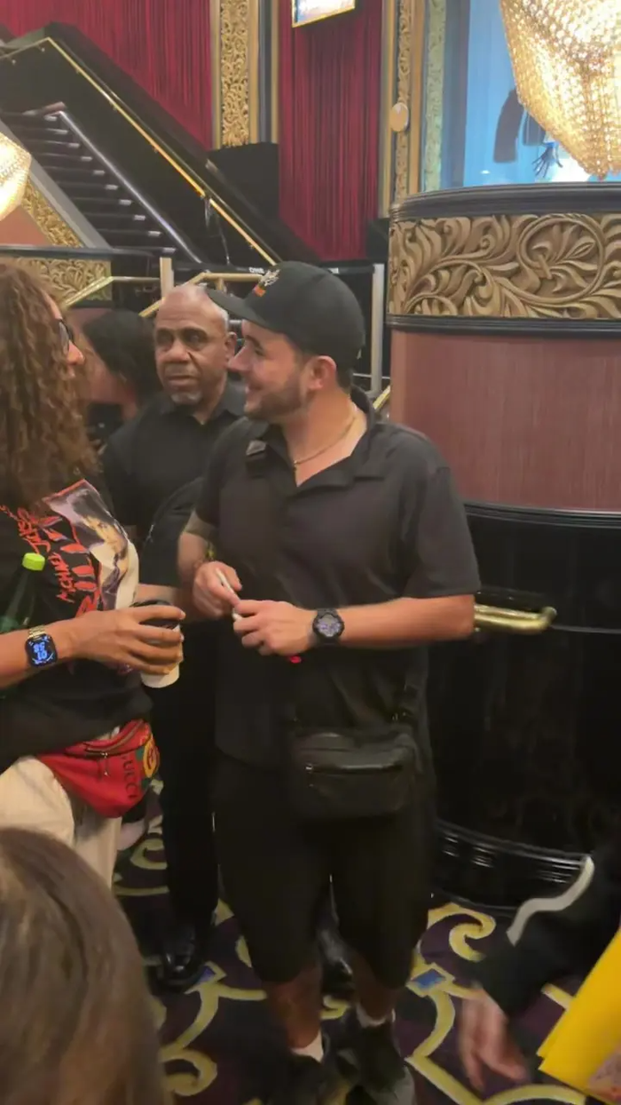 Prince Jackson vừa có lần hiếm hoi xuất hiện trước công chúng tại Las Vegas (Mỹ).