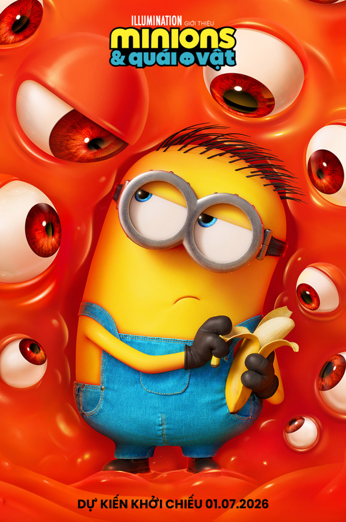 Minions & Quái Vật giữ vị trí quán quân phòng vé Việt với doanh thu ấn tượng vượt 158 tỷ đồng. Ảnh: NSX