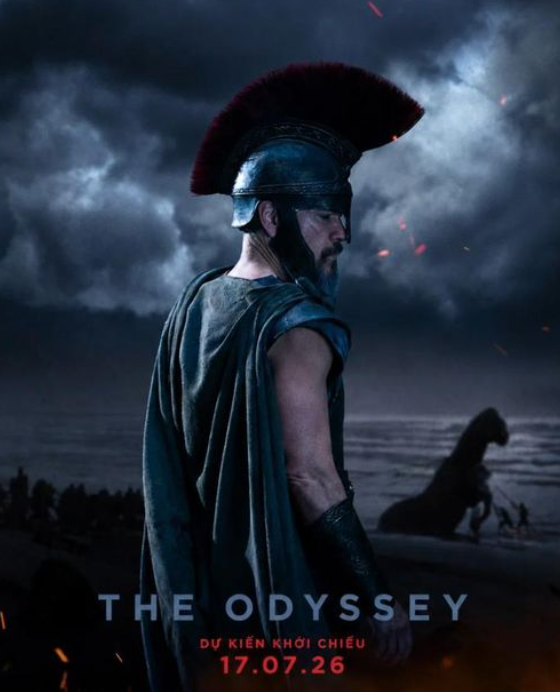The Odyssey của đạo diễn Christopher Nolan.