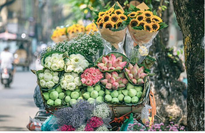 Vẻ đẹp nao lòng của Hà Nội khi trời vào thu. Ảnh: báo Thanh Niên