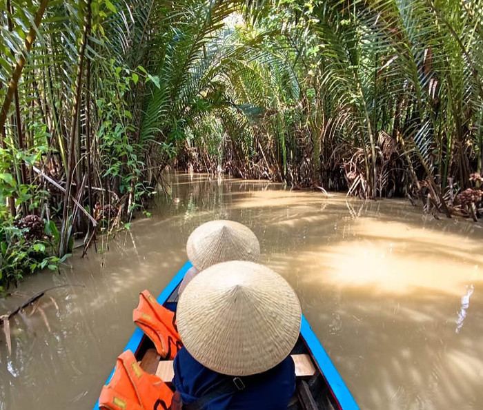 Cảnh đẹp Đồng Tháp khiến lòng mình dịu lại sau những ngày hối hả. Ảnh: Du lịch miền Tây